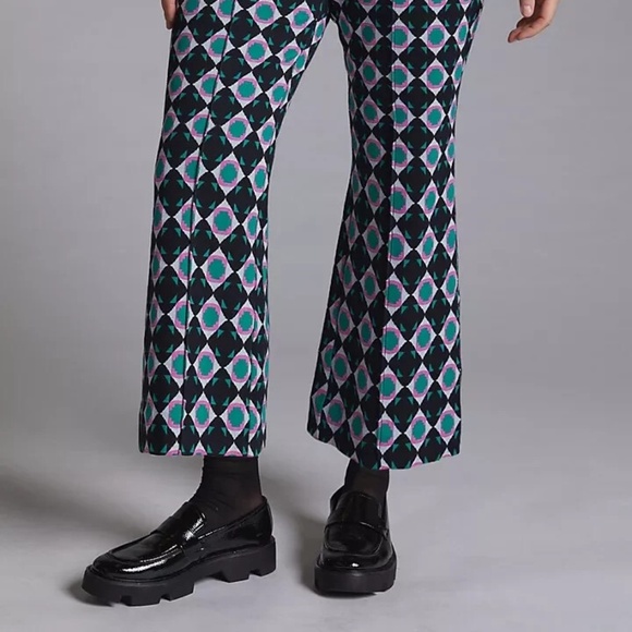Anthropologie Maeve Kick Flare Pull On Pants | Size XS - Picture 6 of 15